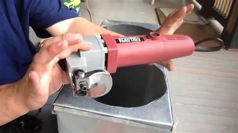 sheet metal hole cutter harbor freight|harbor freight 4 hole saw.